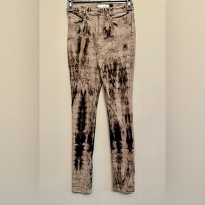 TRE by Natalie Ratabesi Tie-Die Skinny Jeans Size 25 (Retail $898)